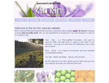 Tablet Screenshot of kinkinnaturals.com.au